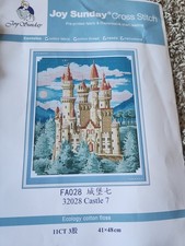 Joy Sunday Medival Castle Cross Stitch Kit  1...