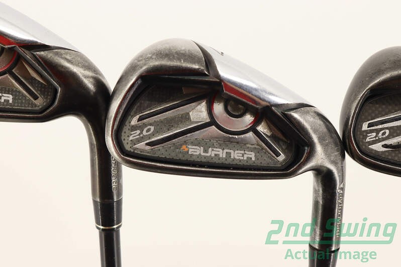 TaylorMade Burner 2.0 Iron Set 6-PW SW Graphite Stiff Right -1/4