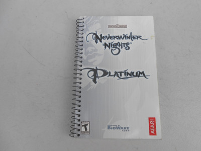 Atari Neverwinter Nights Platinum Players Handbook