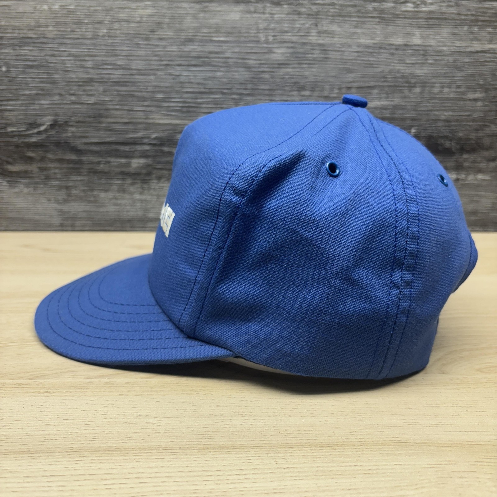 CertainTeed Hat Cap Snap Back Blue Embroidered Ad… - image 4