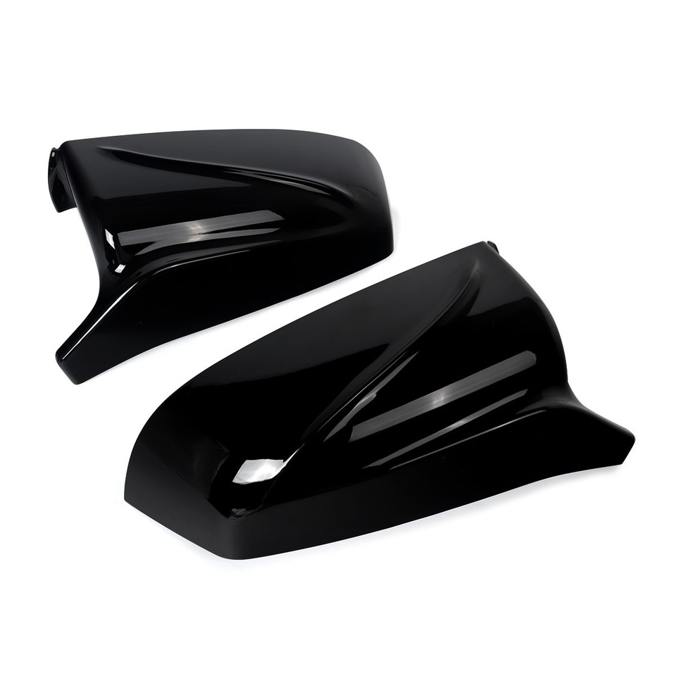 KYYET Gloss Black M Style Side Wing Mirror Cover Caps