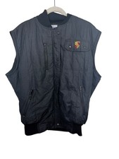 Vintage Porsche Racing Vest Black International Rally Wear Formula One F1 Men’s