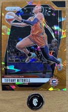 Tiffany Mitchell 2024-25 Panini Prizm Orange Ice Prizm #57 Connecticut Sun