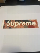 Supreme Blood & Semen Box Logo Sticker FW17 100% Authentic New