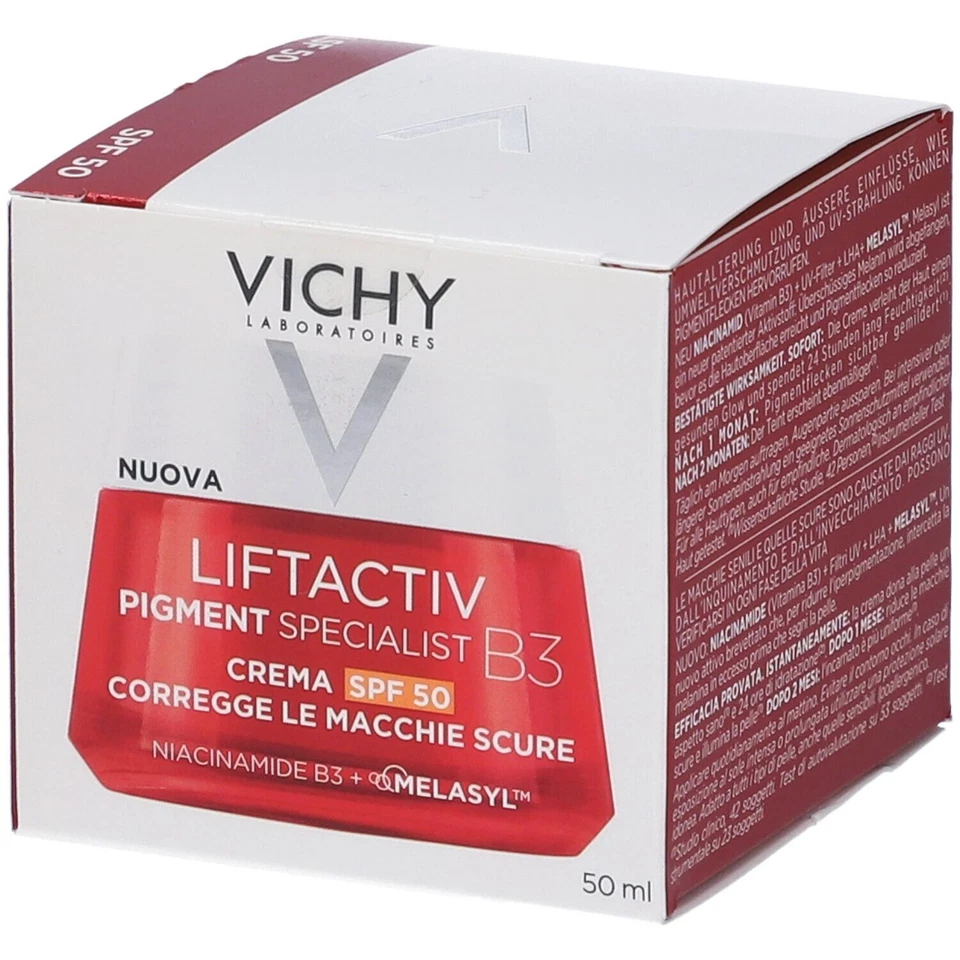 VICHY Liftactiv B3 Crema Anti-macchie SPF50 !! NUOVO SCATOLA BIANCA !! - Immagine 2 di 4