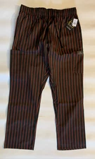 Chef Code Modern Fit Unisex Cargo Chef Pants Elastic Waist CC220 Size XLarge B&R