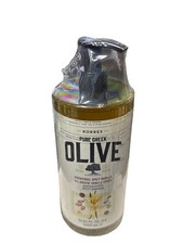 Korres Pure Greek Olive Showergel, 33.81 fl oz. 1000 ML, Spicy Vanilla UNSEALED