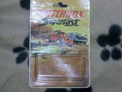 MATCHBOX 48 PI-EYED PIPER EMPTY BLISTER PACK FRM 1972 IN TOP CONDITION.