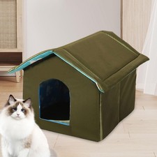Abri pour chats errants, niche étanche pour petits chiens, maison pliable et
