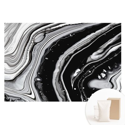Textured Effect Wallpaper Modern Home Interior Abstract Lines In Shades Of Gray