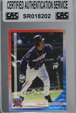 CAS Certified 2003 Eastern League Top Prospects Grady Sizemore Sealed Auto 3c7