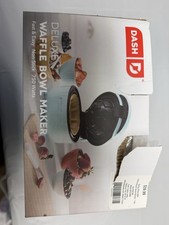 DASH Deluxe Waffle Bowl Maker Non-Stick 750W ...