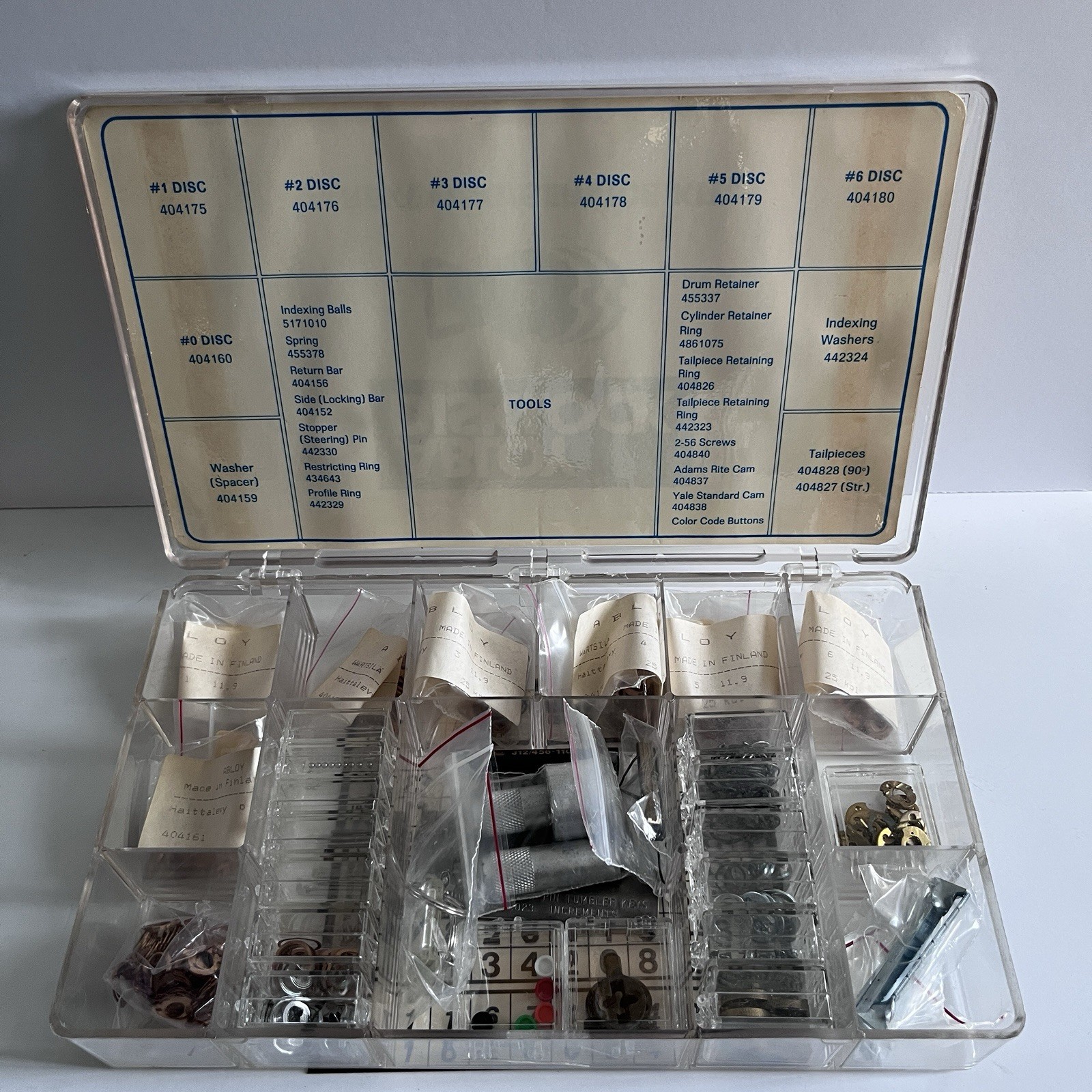 ABLOY Disklock Rekeying/Service Kit Keying Kit