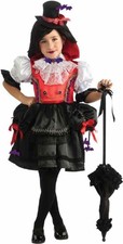 Contessa Arisen Steampunk Victorian Vampire Fancy Dress Halloween Child Costume
