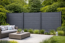 Composite Fence Panel Slats 180 x 15cm Pack of 6 UV Resistant Composite Fencing