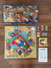 Don’t Wake Daddy Board Game 99.9% COMPLETE With Hat Works