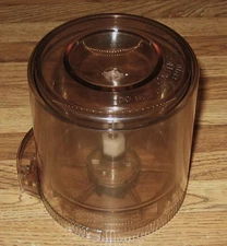 Vintage West Bend 6501 Food Chopper PART/REPLACEMENT  WORK BOWL & COVER ONLY