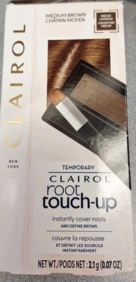 Clairol Root Touch-Up Temporary Concealing Powder - MEDIUM BROWN New