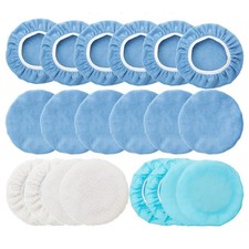 20 Pieces 5 To 6inches Buffer Pads Car Polisher Bonnet Orbital Buffer Bonnets
