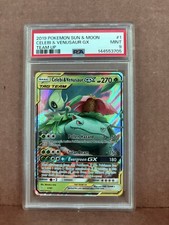 Pokémon TCG Celebi & Venusaur GX Holo Ultra Rare Card Team Up 1/181 on eBay