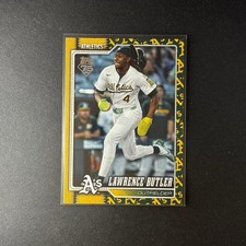 2026 Topps Series 1 Lawrence Butler Team Logo Border SSP #324 Athletics