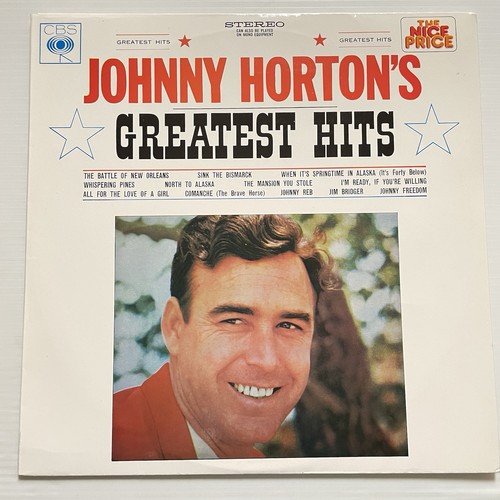 Johnny Horton’s Greatest Hits Vinyl Record 12” 33 RPM KLLS 1649 CBS Records 1962 - Foto 7 di 24