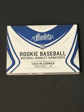 2022 Panini Absolute - Rookie Baseball Material Booklet Signatures Chas...