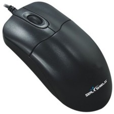 Seal Shield Silver Storm STM042 Mouse Optical Cabl USB 800dpi Black