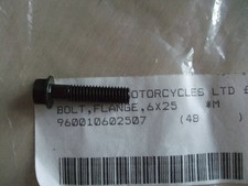Genuine HONDA motorcycle Bolt Flange 6x25mm 96001-0602507 CB1000 etc