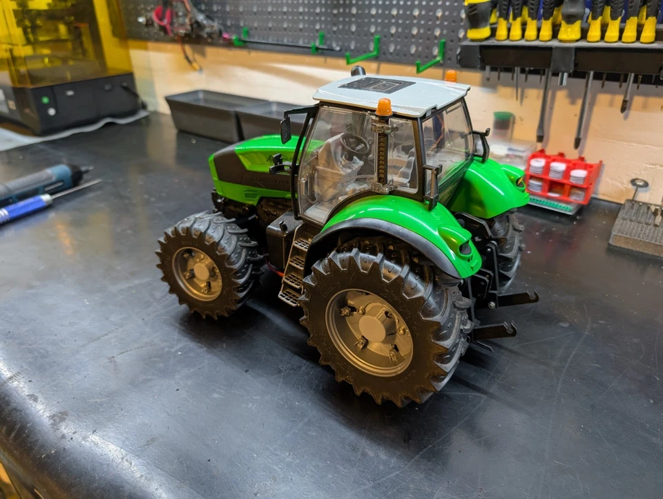 Telaio Stampato In 3d Per Bruder Serie 3000 Rc - Immagine 3 di 4