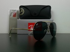 Classic Ray-Ban RB3584 Blaze Aviator Sunglasses Gold Never Worn