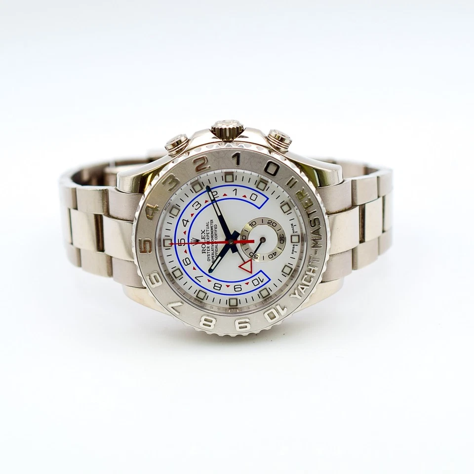 2016 Rolex Yacht-Master II, 116689, White Gold & Platinum, White Dial, Oyster... - Image 4 of 4