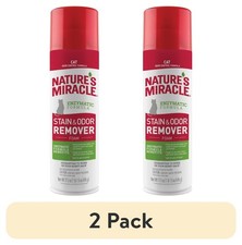 1/4 pack 17.5 oz Stain and Odor Remover Foam Aerosol Safe for Pets and Home