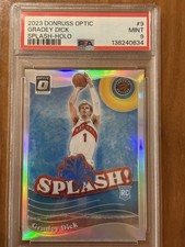 2023-24 Panini Donruss Optic - Splash! Gradey Dick #9 Holo Prizm (RC)