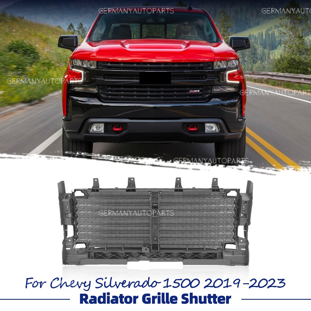 Front Active Radiator Grille Shutter Accessory For Chevy Silverado 1500 ...