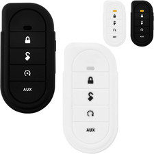 2 Pcs Remote Case for Viper, Soft Silicone Car Key Case Shell, Protective Fob Co