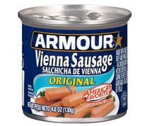 Armour Star Vienna Sausage, Original Flavor, Canned Sausage, 4.6 OZ Pack of 48