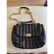 Beautiful Primark day/evening bag black/gold