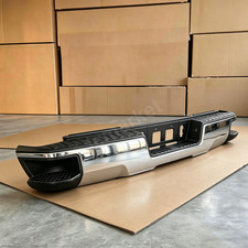 1-Piece Rear Step Bumper Assembly For Chevy Silverado GMC Sierra 1500 2014-2018