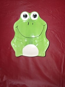 Frog Dish For Soap, Trinkets,  Spoon Rest NWT