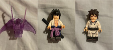 Lego Naruto Sasuke Indra personalizado con accesorios