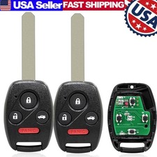 2 ⭕ For 2008 2009 2010 2011 2012 Honda Accord EX Pilot ✅ Remote Car Key Fob
