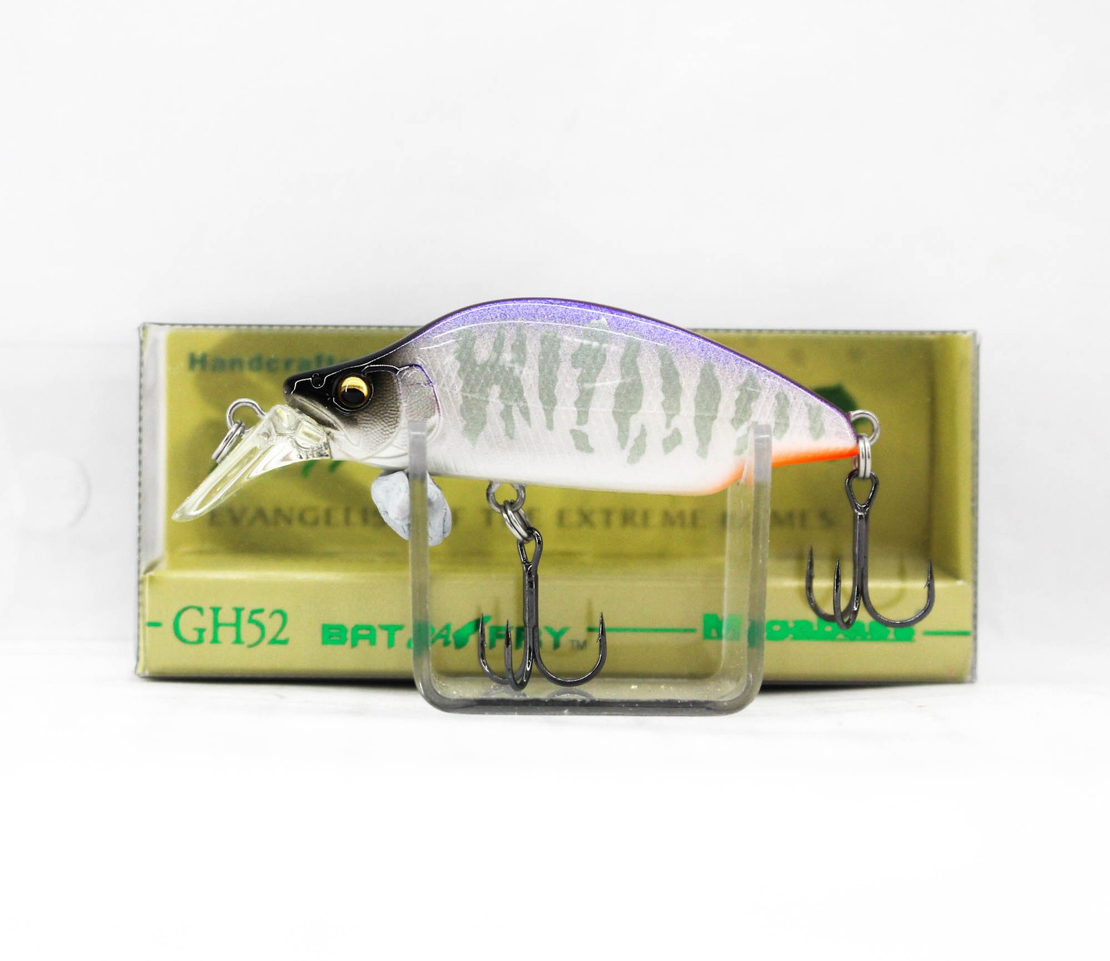 Megabass Great Hunting Butterfly GH52 Sinking Lure Purple Back Hala (0364)