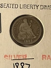 3 Seated liberty Dimes -1853, 1856, 1887