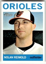 2013 Topps Heritage #336 Nolan Reimold Baltimore Orioles Baseball