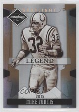 2008 Leaf Limited Legend Spotlight Bronze 18/125 Mike Curtis #164 4at