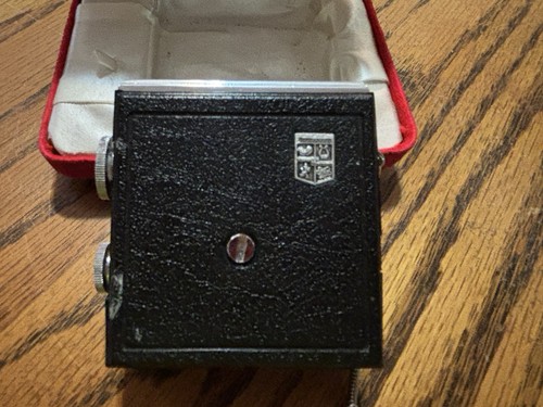 Vintage 1965 MAGNAVOX AM Transistor Micro Radio w/Red Velvet Case Untested - Picture 5 of 11