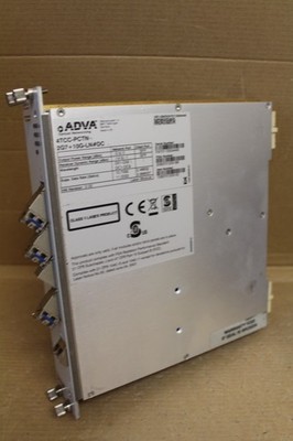 ADVA 4TCC-PCTN 2G7+10G-LN #DC  1063701200-02 Laser Modul HW Rev. 2.02 FSP 3000R7
