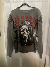 Ghost Face Scream Pullover Sweater Men's Size Large Unisex NWT