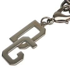 Dolce&Gabbana Dg Logo Metal Necklace Men Silver One Size